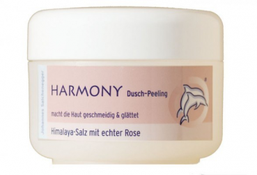 Dusch-Peeling Harmony - Peeling Salz mit echter Rose - 200 g