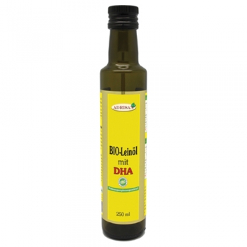 Adrisan Leinöl bio* mit DHA 250 ml - Nahrungsergänzungsmittel