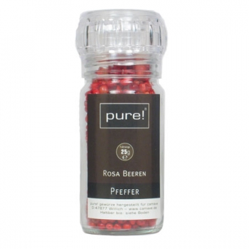 pure gewürze Rosa Beeren in der Mühle, 25 g